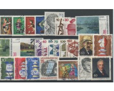 1972 - LOTTO/15517 - BERLINO - ANNATA COMPLETA DI 25 VALORI - USATI