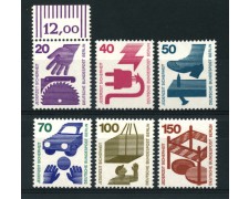 1972 - LOTTO/15552 - BERLINO - PREVENZIONE INFORTUNI 6v. - NUOVI