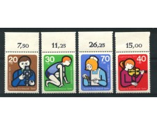 1974 - LOTTO/15569 - BERLINO - PRO GIOVENTU' 4v. - NUOVI