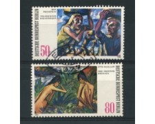 1982 - LOTTO/15675U - BERLINO - QUADRI MODERNI 2v. - USATI