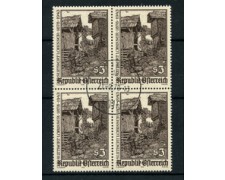 1978 - LOTTO/16394QU - AUSTRIA - S. LOBISSER - QUARTINA USATA 1978 - LOTTO/16394QU - AUSTRIA - S. LOBISSER - QUARTINA USATA