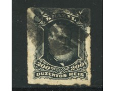 1878/79 - LOTTO/16581 - BRASILE - 200r.  PEDRO II° - USATO
