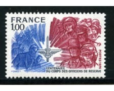 1976 - LOTTO/17393 - FRANCIA -  1 FR. UFFICIALI DI RISERVA - NUOVO