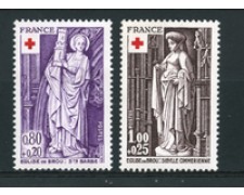 1976 - LOTTO/17402 - FRANCIA - PRO CROCE ROSSA 2v. NUOVI