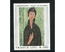 1980 - LOTTO/17495 - FRANCIA - 4 Fr. MODIGLIANI - NUOVO
