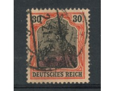 1905 - LOTTO/17699 - GERMANIA - 30p. ARANCIO E NERO - USATO