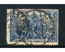 1905 - LOTTO/17705 - GERMANIA - 2 MARCHI AZZURRO  - USATO