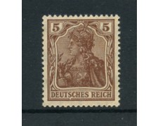 1920 - LOTTO/17723 - GERMANIA - 5p. BRUNO - NUOVO 1920 - LOTTO/17723 - GERMANIA - 5p. BRUNO - NUOVO