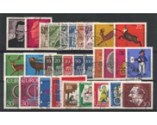 1966 - LOTTO/18860 - GERMANIA FEDERALE - ANNATA COMPLETA 31v. - USATI