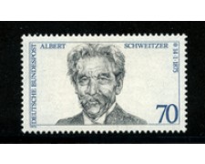 1975 - LOTTO/18947 - GERMANIA FEDERALE - DOTTOR SCHWEITZER - NUOVO 1975 - LOTTO/18947 - GERMANIA FEDERALE - DOTTOR SCHWEITZER - NUOVO