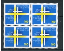 1993 - LOTTO/19068Q - GERMANIA - BIRGER FORREL - QUARTINA