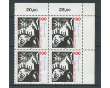 1993 - LOTTO/19069Q - GERMANIA - HANS LEIP - QUARTINA