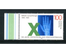 1995 - LOTTO/19115 - GERMANIA - CONRAD RONTGEN - NUOVO
