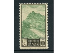 1949 - LOTTO/19192 - SAN MARINO - 100 LIRE PAESAGGI - LING.