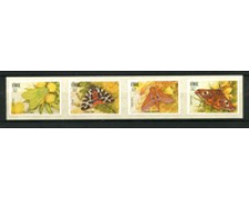 1994 - LOTTO/19452AU - IRLANDA - FARFALLE 4v. - AUTOADESIVI 1994 - LOTTO/19452AU - IRLANDA - FARFALLE 4v. - AUTOADESIVI