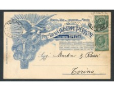SPEZIA - 1915 - LOTTO/19830GA - DITTA GIUSEPPE PERRONE VINO - VIAGGIATA