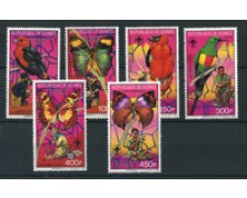 1988 - GUINEA - LOTTO/19872 - SCOUT E FAUNA 6V. - NUOVI
