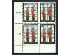 1988 - LOTTO/20289Q - AUSTRIA - ARTE MODERNA - QUARTINA