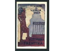 FAENZA - 1932 . LOTTO/20356GA - SETTIMANA FAETINA - NUOVA FAENZA - 1932 . LOTTO/20356GA - SETTIMANA FAETINA - NUOVA
