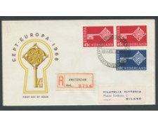 1968 - OLANDA - LOTTO/20395 - EUROPA BUSTA FDC