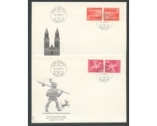 1968 - LOTTO/20475 - SVIZZERA - 20/30 CENT. TETE BECHE - BUSTE FDC