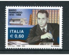 2010 - LOTTO/21245 - REPUBBLICA - MARIO PANNUNZIO - NUOVO 2010 - LOTTO/21245 - REPUBBLICA - MARIO PANNUNZIO - NUOVO