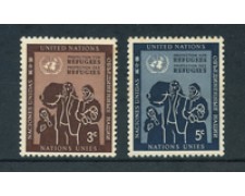 1953 - LOTTO/21303 - ONU U.S.A - PROTEZIONE RIFUGIATI 2v. - NUOVI 1953 - LOTTO/21303 - ONU U.S.A - PROTEZIONE RIFUGIATI 2v. - NUOVI