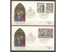 1970 - LOTTO/21477 - SMOM - NATALE  2 BUSTE FDC