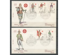 1971 - LOTTO/21478 - SMOM - ANTICHE UNIFORMI  2 BUSTE FDC