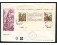 1979 - LOTTO/22383 - SMOM - NATALE FOGLIETTO - FDC
