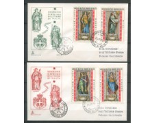 1974 - LOTTO/22388 - SMOM - VIRTU' CARDINALI - 2 FDC