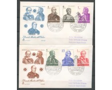 1974 - LOTTO/22389 - SMOM - GRANDI MAESTRI - 2 FDC
