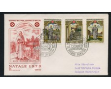 1973 - LOTTO/22390 - SMOM - NATALE - FDC