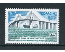 1975 - LOTTO/22627 - FRANCIA - PONTE DI ST. NAZAIRE - NUOVO
