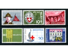 1963 - LOTTO/22848 - SVIZZERA - PROPAGANDA 6v. - NUOVI