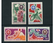 1971 - NIGER - LOTTO/22918 - JAMBOREE DI TOKIO 4v. - NUOVI
