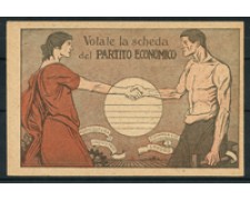1919 - LOTTO/22949 - PARTITO ECONOMICO - CARTOLINA NUOVA