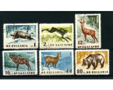 1958 - LOTTO/22971 - ROMANIA - FAUNA SELVATICA 6v. USATI
