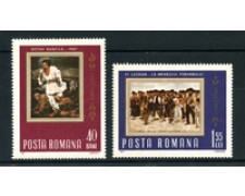 1967 - LOTTO/22977 - ROMANIA - INSURREZIONE PAESANA 2v. - NUOVI
