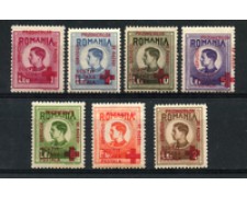 1946 - LOTTO/23002 - ROMANIA - PRO PRIGIONIERI CROCE ROSSA  7v. - NUOVI