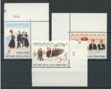 1976 - LOTTO/23149 - FINLANDIA - PRO TUBERCOLOTICI 3v. - NUOVI