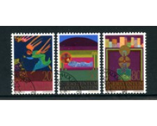 1980 - LOTTO/23208 - LIECHTENSTEIN - NATALE  3v. - USATI