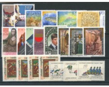 1987 - LOTTO/23403 - LIECHTENSTEIN - ANNATA CPL. 21v. - NUOVI