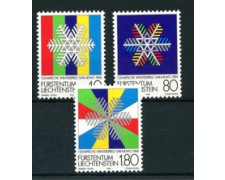 1983 - LOTTO/23420 - LIECHTENSTEIN - OLIMPIADI INVERNALI 3v. - NUOVI