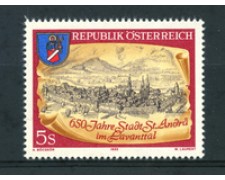 1989 - LOTTO/23439 - AUSTRIA - CITTA' DI LAVANTTAL - NUOVO