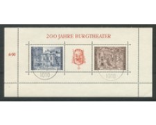 1976 - LOTTO/23470 - AUSTRIA - BICENTENARIO BURGTHEATER - USATO