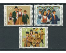 1980 - LOTTO/23537 - LIECHTENSTEIN - COSTUMI NAZIONALI 3v. - NUOVI
