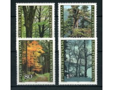 1980 - LOTTO/23538 - LIECHTENSTEIN - ALBERI DELLA FORESTA 4v. - NUOVI