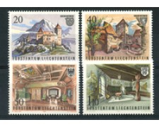 1981 - LOTTO/23546 - LIECHTENSTEIN - CASTELLO DI GUTEMBERG 4v. - NUOVI