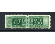 1946/48 - LOTTO/23713 - REPUBBLICA - 200 LIRE PACCHI POSTALI - NUOVO 1946/48 - LOTTO/23713 - REPUBBLICA - 200 LIRE PACCHI POSTALI - NUOVO